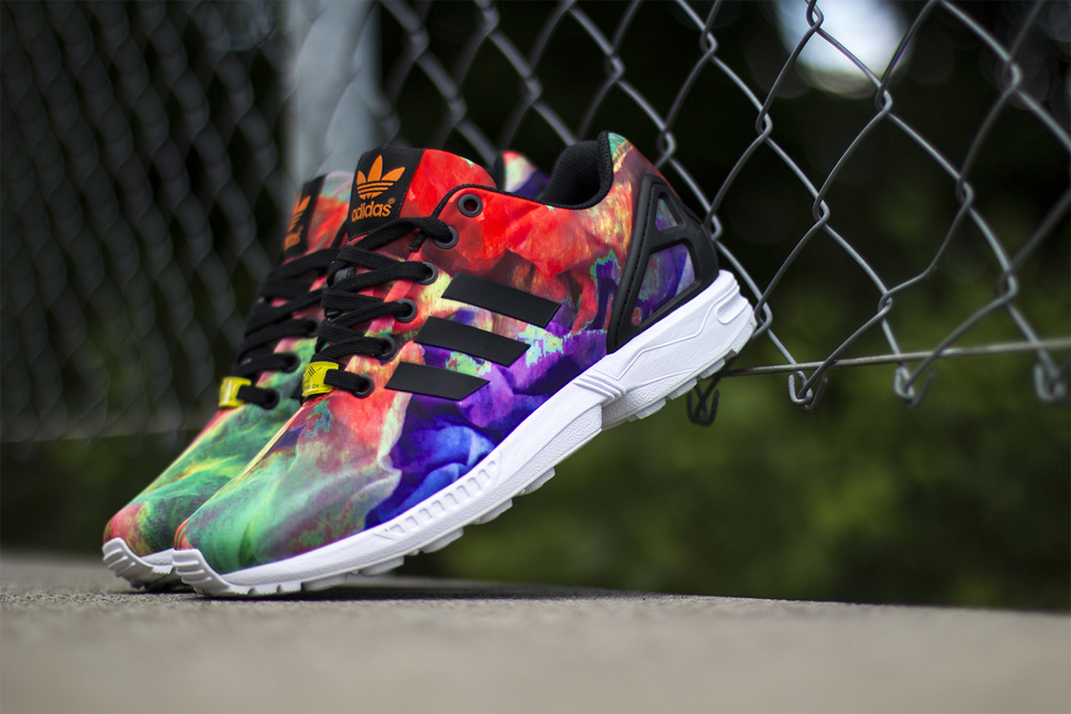 adidas zx flux colorful